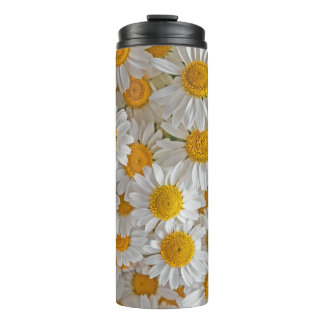 Bouteilles Isothermes Blancs : Beau Arrière - plan Floral