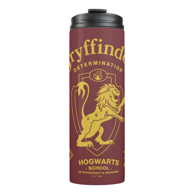 Bouteilles Isothermes Blason de GRYFFONDOR™ Détermination Courage Bravou (Devant)