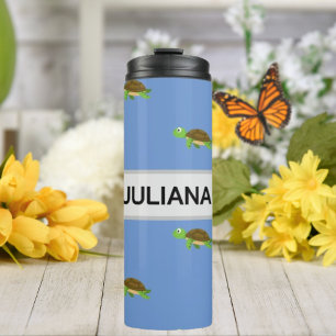 Bouteilles Isothermes Bleu blanc Tumbler Moderne Turc