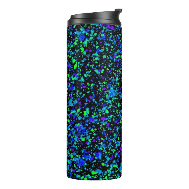 Bouteilles Isothermes Bleu - Boussole thermique (Tourné sur la gauche)