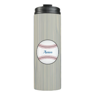 Bouteilles Isothermes Bleu Custom Baseball Thermal Coffee Tumbler