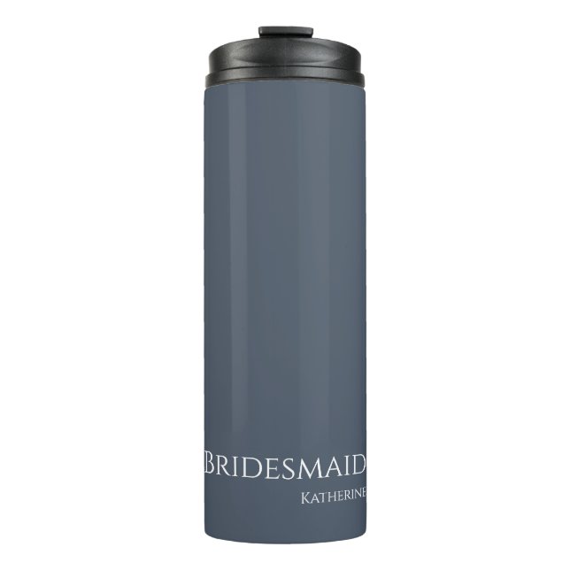 Bouteilles Isothermes Bleu et Blanc-Bridesmaid- (Devant)