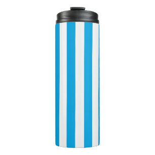 Bouteilles Isothermes Bleu et blanc rayé