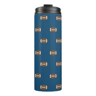 Bouteilles Isothermes Bleu Football Thermal Tumbler Cadeau