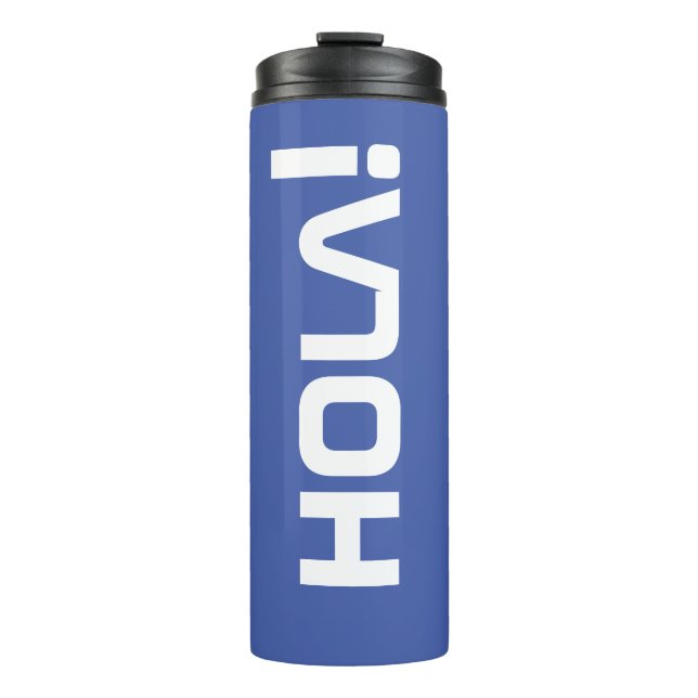 Bouteilles Isothermes bleu hola (Devant)