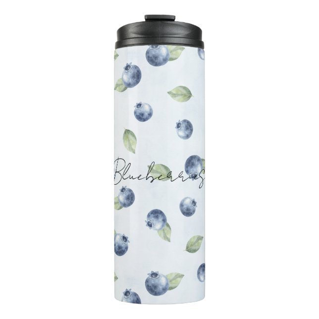 Bouteilles Isothermes Bleu Myrtilles Fruit   (Devant)