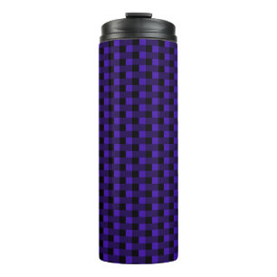 Bouteilles Isothermes Bleu Plaid Tumbler thermique