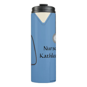Bouteilles Isothermes Bleu uniforme pour les écrouleurs Médicales