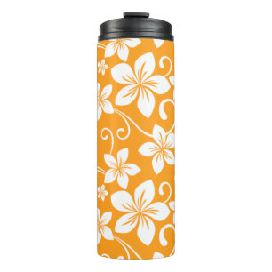 BOUTEILLES ISOTHERMES BLUE HAWAII (TANGERINE) THERMAL TUMBLER
