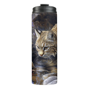 Bouteilles Isothermes Bobcat avec art Pittoresque Fleur sauvage