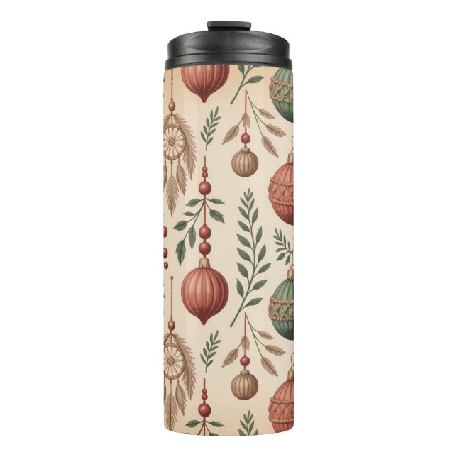 Bouteilles Isothermes Boho Christmas Ornaments (Devant)