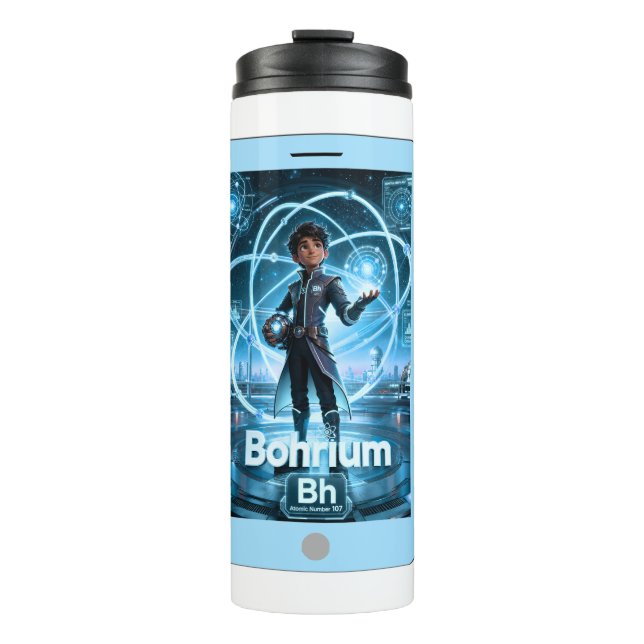 Bouteilles Isothermes Bohrium (Bh) – Collection ATOMIVRA™ (Devant)