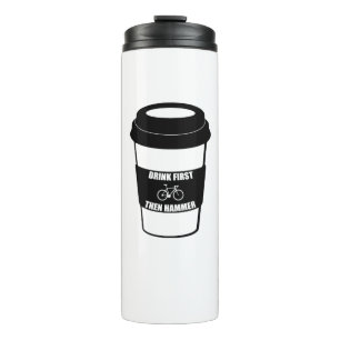 Bouteilles Isothermes Boire d'abord puis marteau