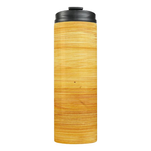 Bouteilles Isothermes Bois bambou texture arrière - plan (Devant)