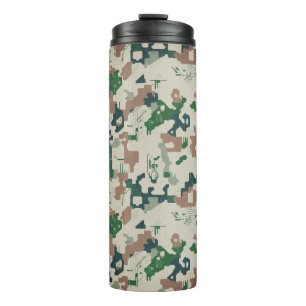 Bouteilles Isothermes Bois Pixel Terre 