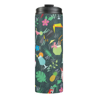 Bouteilles Isothermes Boissons D'Oiseaux Tropicaux : Vibrant Sans Fil.