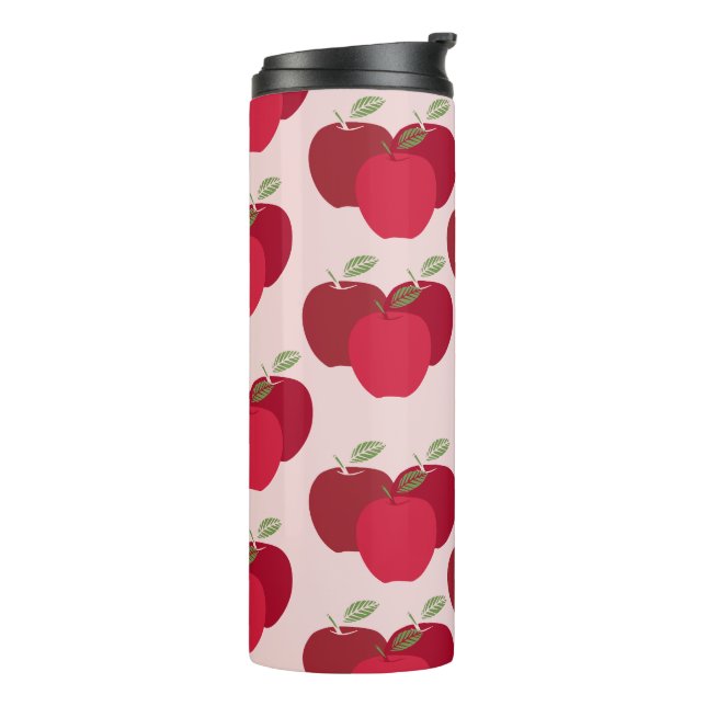 Bouteilles Isothermes Boîtier œil moderne motif pomme (Tourné sur la gauche)
