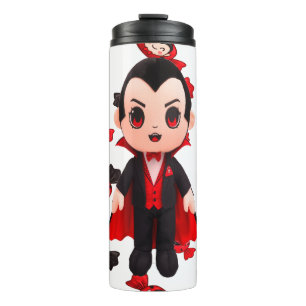 Bouteilles Isothermes Bonbons et Dracula Cute Halloween Éffrayant