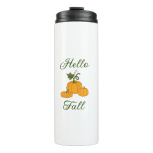 Bouteilles Isothermes Bonjour Minimaliste Mignon Automne