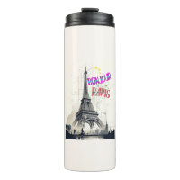 Bonjour Paris coloré