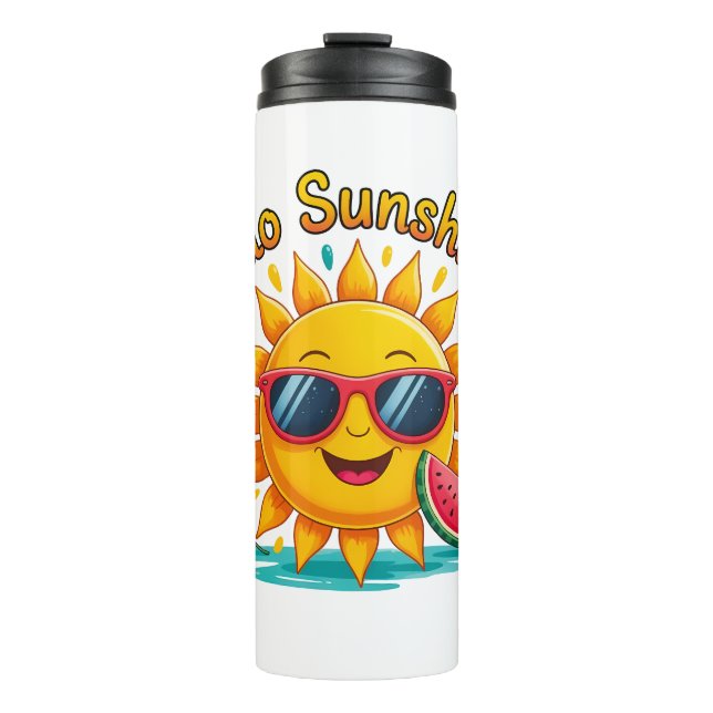 Bouteilles Isothermes Bonjour Sunshine  (Devant)