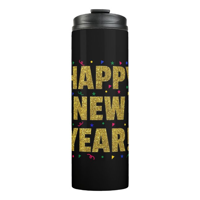 Bouteilles Isothermes Bonne année (Devant)