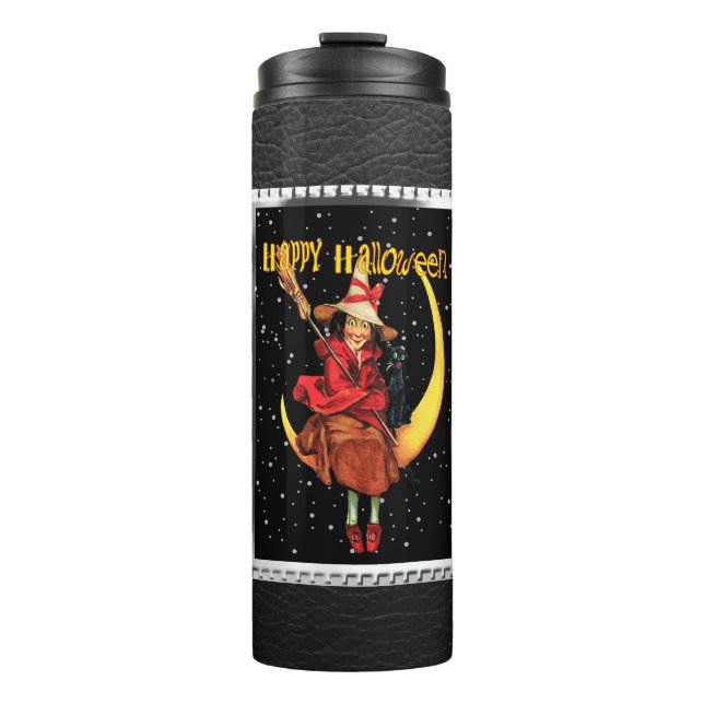 Bouteilles Isothermes Bonne Sorcière Halloween (Devant)
