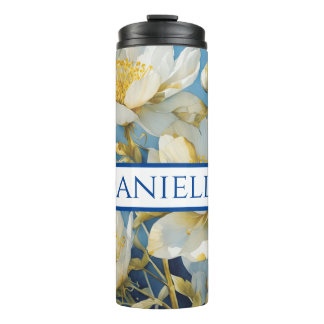 Bouteilles Isothermes Bonnet à boisson florale personnalisée