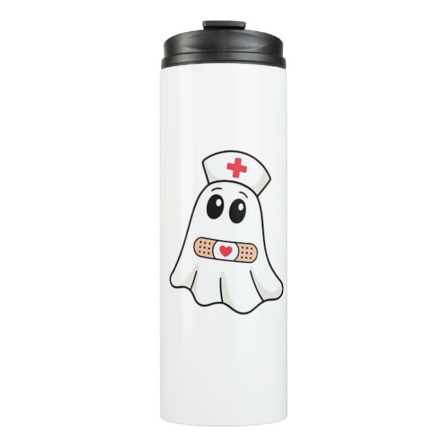 Bouteilles Isothermes BOO CREW Ghost Nurse Funny Halloween Essentiel (Devant)