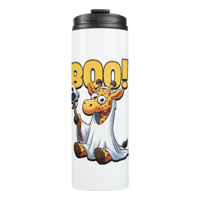 Bouteilles Isothermes Boo Giraffe Halloween Ghost Giraffe _1 (Devant)