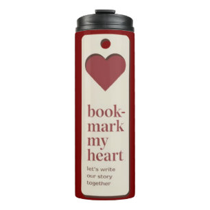 Bouteilles Isothermes Book-mark My Heart Romantic Reading Travel