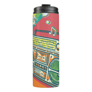 Bouteilles Isothermes Boom Box Funky Conception colorée