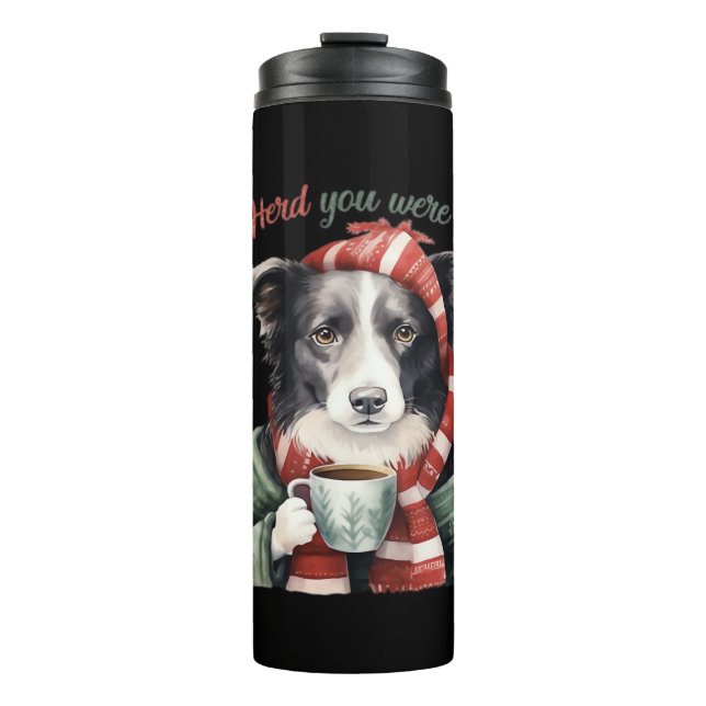 Bouteilles Isothermes Border collie Christmas Jumper Essential T-Shirt (Devant)