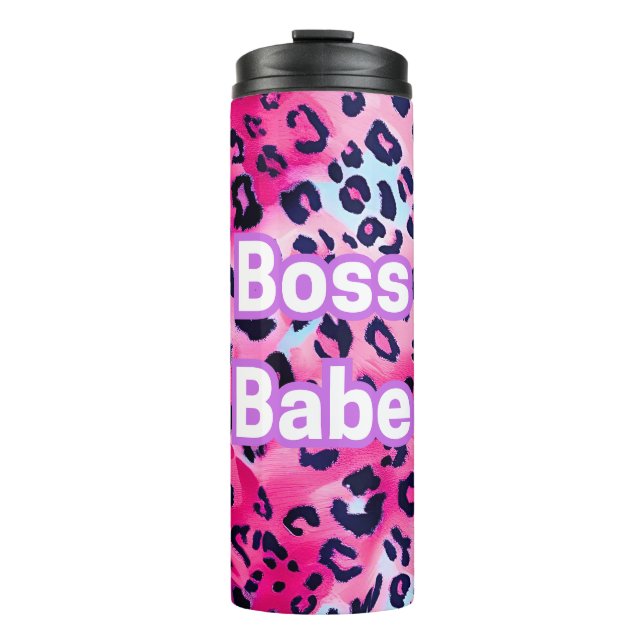Bouteilles Isothermes Boss Babe Tumbler - Motivation Drinkware (Devant)