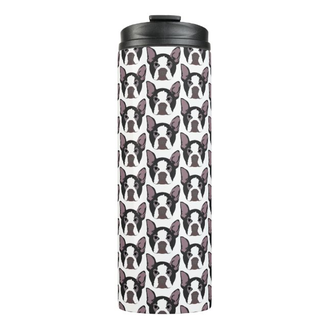 Bouteilles Isothermes Boston Terriers sur Tumbler (Devant)