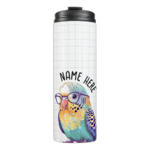 Boucle Nerdy Budgie personnalisable