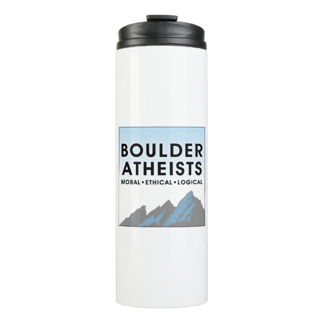 Bouteilles Isothermes Boulder Atheists Logo Thermal Tumbler (Devant)