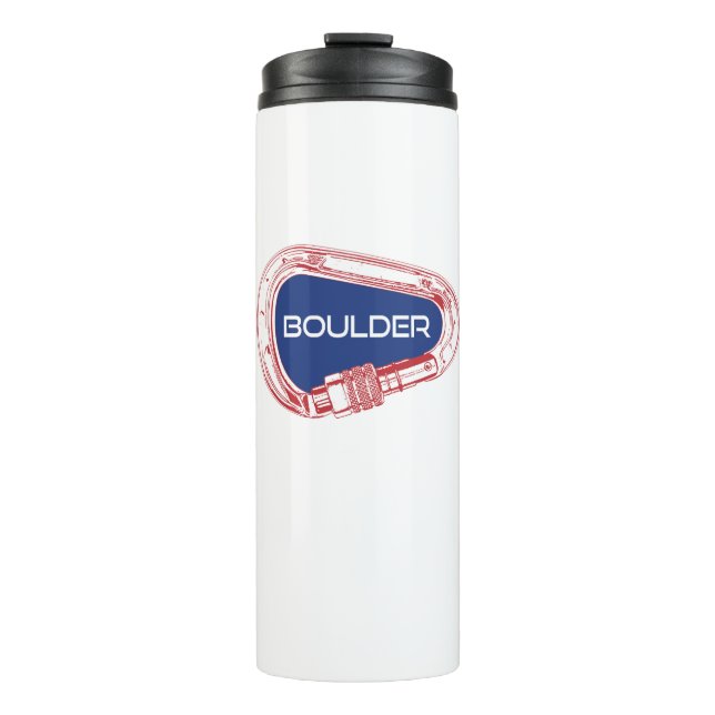 Bouteilles Isothermes Boulder Colorado Escalade Carabiner (Devant)