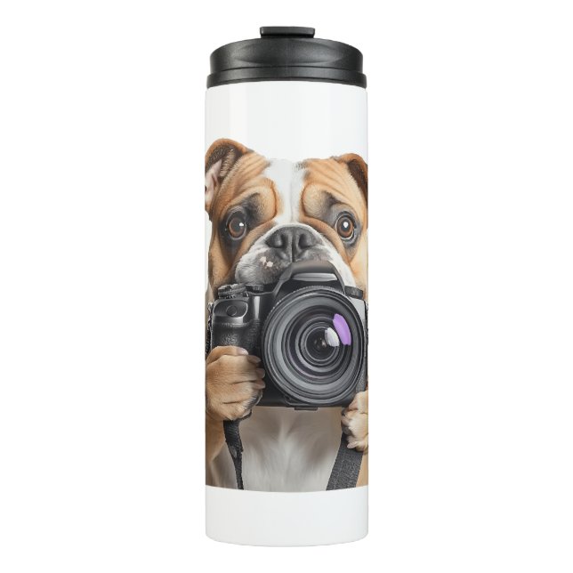 Bouteilles Isothermes Bouledogue (Devant)