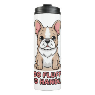 Bouteilles Isothermes Bouledogue français duveteux trop duveteux pour êt
