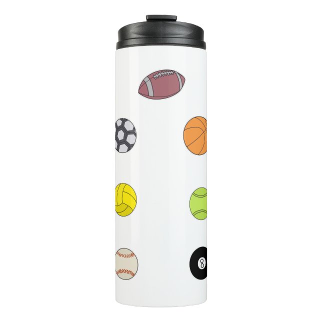 Bouteilles Isothermes Boules de sport (Devant)