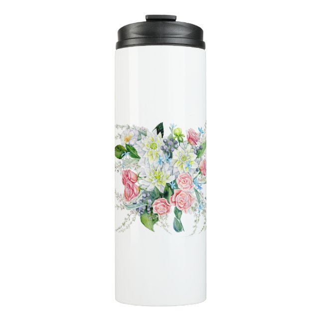 Bouteilles Isothermes Bouquet floral (Devant)