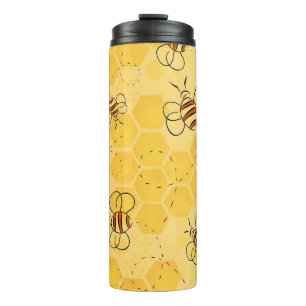 Bouteilles Isothermes Bourdonnement d'abeilles Abeilles à miel Mignonnes