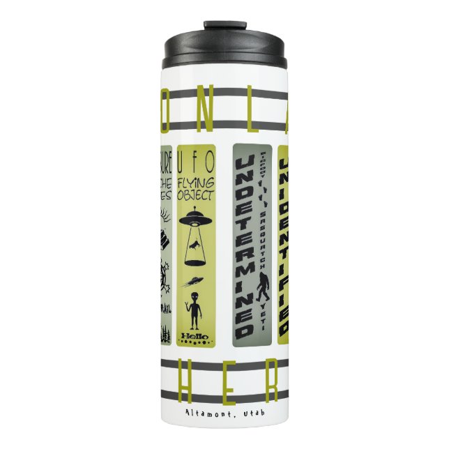 Bouteilles Isothermes Boussole thermique MLG 3 (Devant)