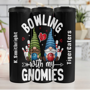 Bouteilles Isothermes Bowling avec My Gnomies Graphic