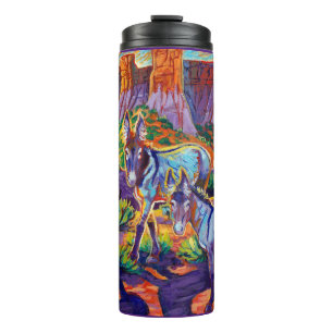 Bouteilles Isothermes Bray burd âne mustang desert tumbler
