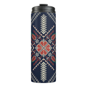 Bouteilles Isothermes Broderie palestinienne : Conception Motif traditio