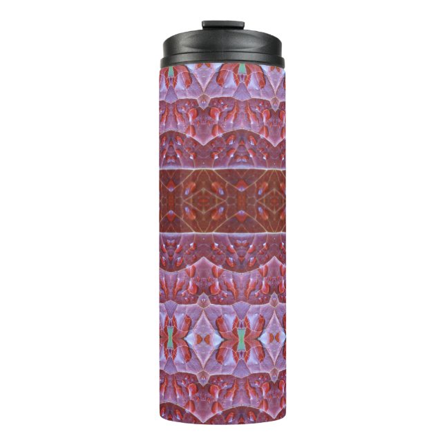 Bouteilles Isothermes Bronze Leaf Ikat  (Devant)