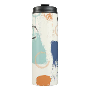 Bouteilles Isothermes Brosse pastel abstrait sans couture motif retour