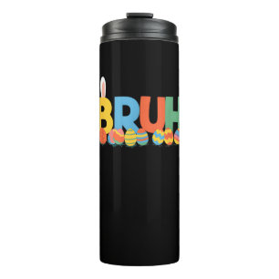 Bouteilles Isothermes Bruh Bunny Pâques mignon Mème Pour Enfants _9
